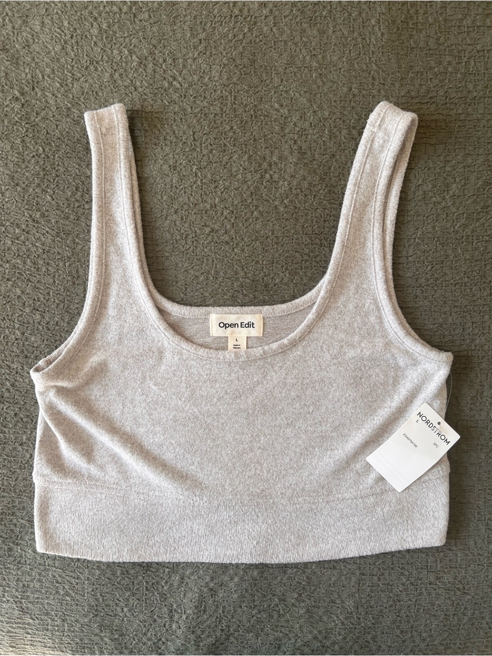 Open Edit Crop Top - Soft Tan - Size L